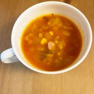 燃焼系スープ【ミネストローネ】